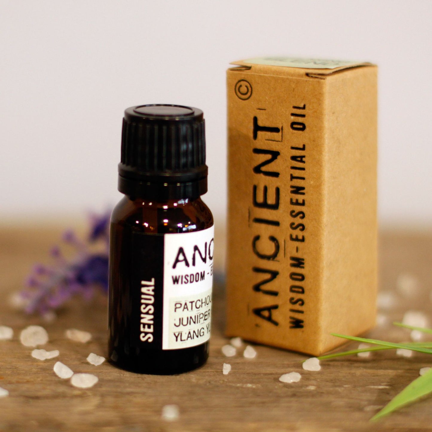 Ancient Wisdom essential oil bottle and box for Tree of Life Necklace Gift Set aromatherapy diffuser