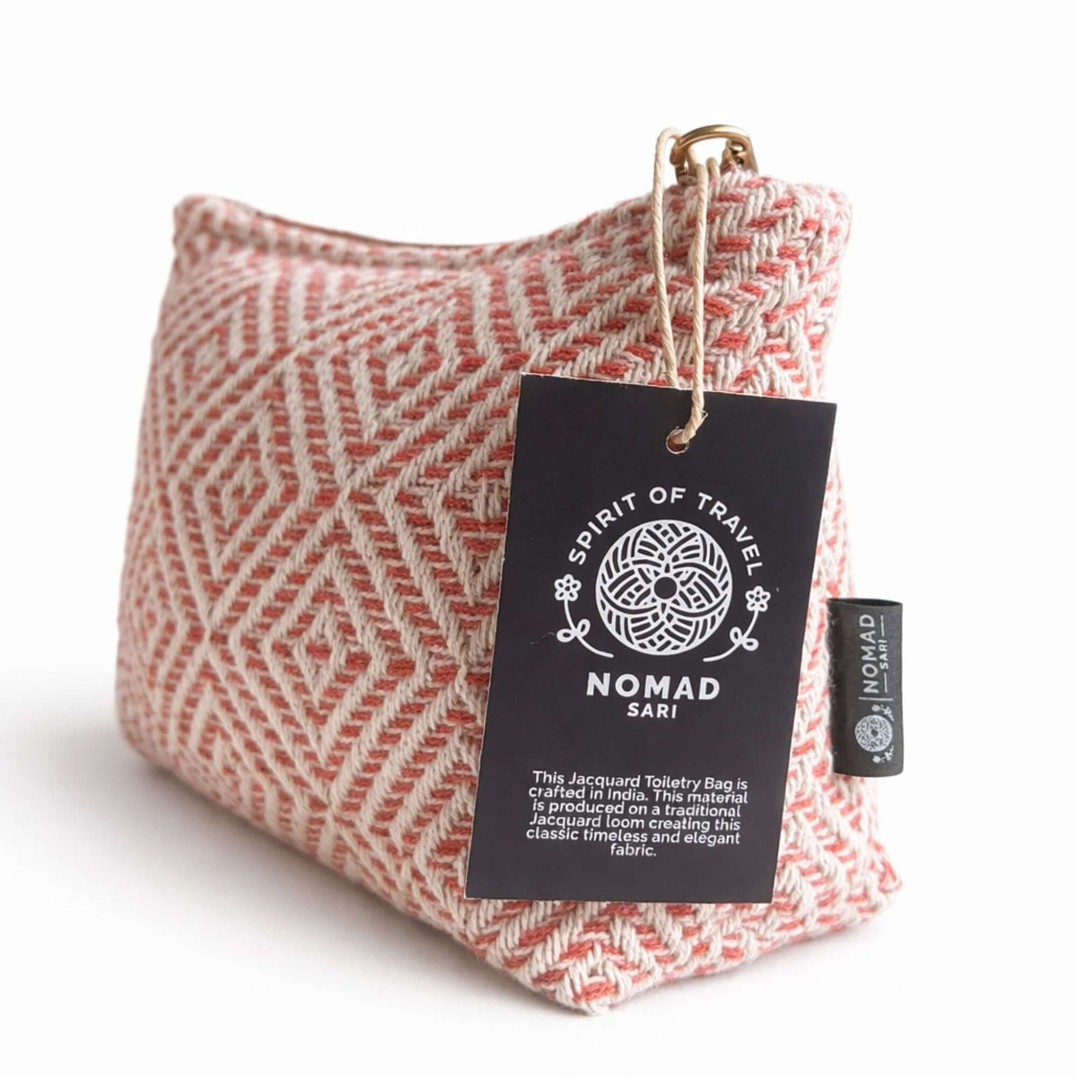 Nomad Sari Coral Maze Cotton Toiletry Bag