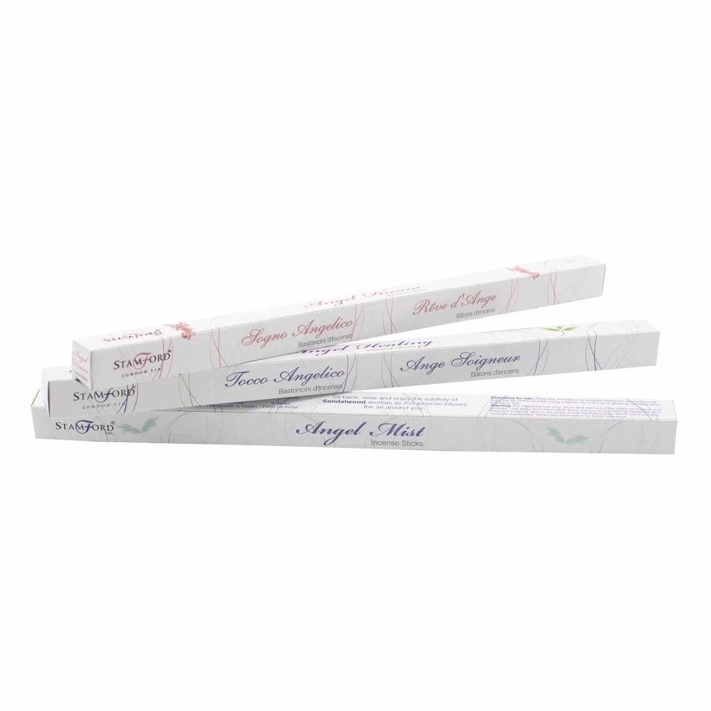 Stamford Gift Set - Angel (White) by Stamford: three white angel incense stick boxes including Angel Mist.