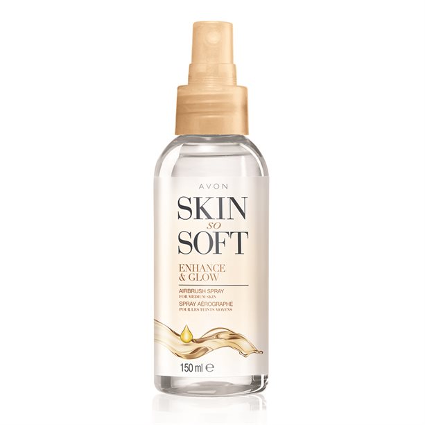 Skin So Soft Enhance & Glow Airbrush Spray 150ml Moisturiser