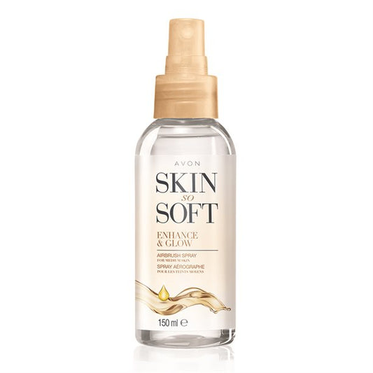 Skin So Soft Enhance & Glow Airbrush Spray 150ml Moisturiser
