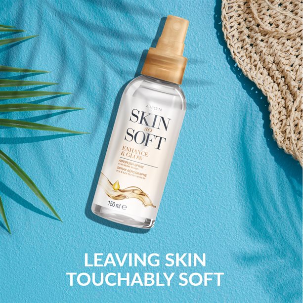 Skin So Soft Enhance & Glow Airbrush Spray 150ml Moisturiser