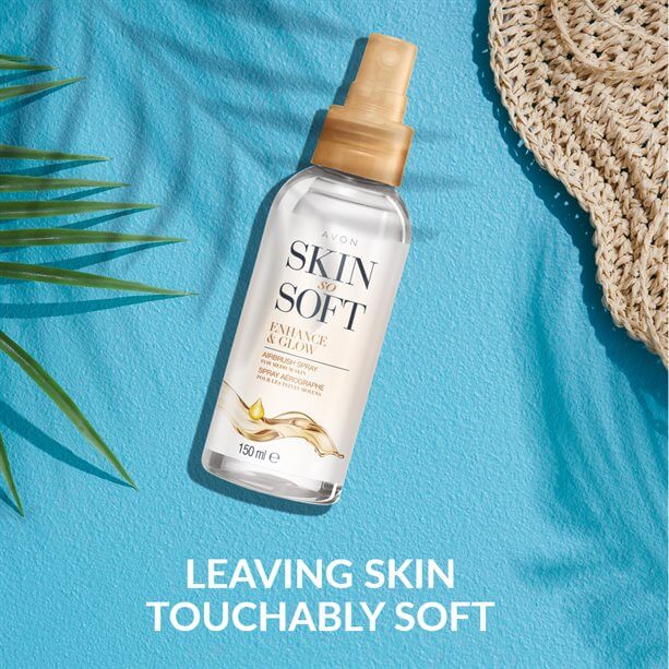 Skin So Soft Enhance & Glow Airbrush Spray 150ml Moisturiser