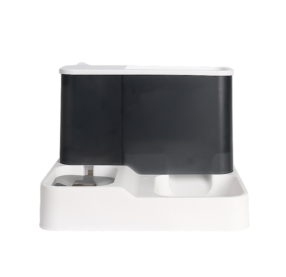 2 in 1 Pet Feeder Food Water Dispenser Bowl Automatic Dog Cat Bottle for Pet Self, perfect for hassle-free pet feeding.