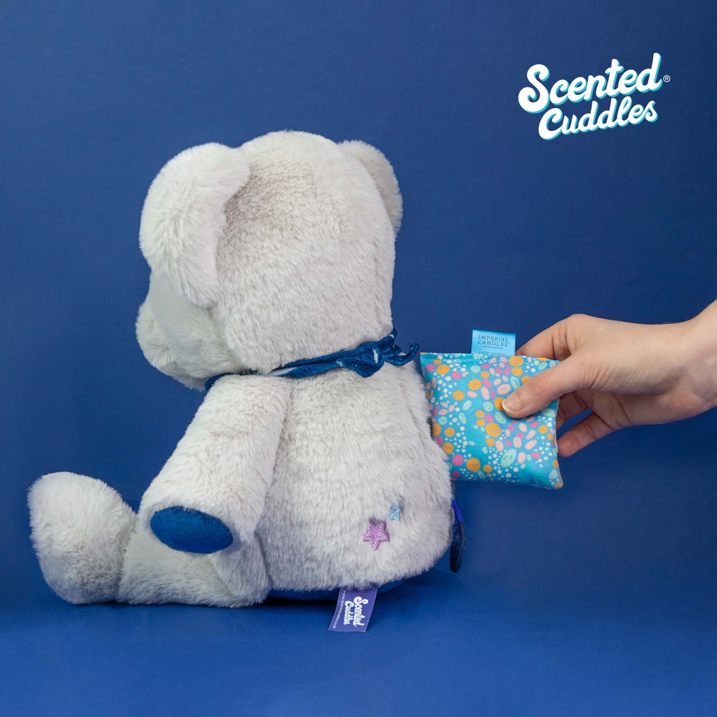 Imperial Candles Lucky Teddy Bear Scented Cuddles Plush Toy 37.5cm
