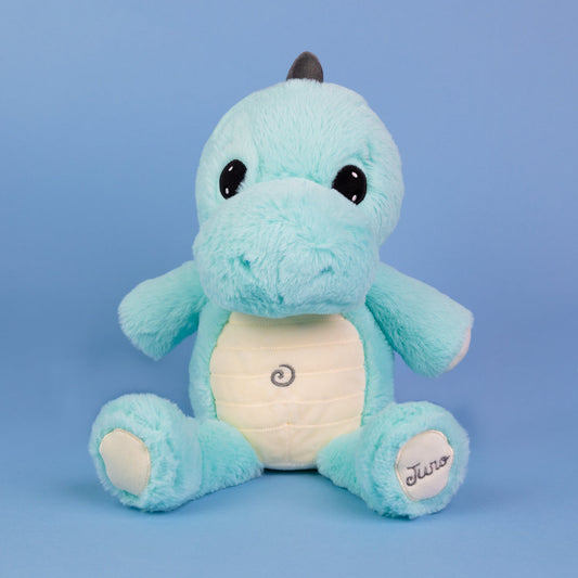 Cuddly dinosaur Juno from Imperial Candles - Juno - Scented Cuddles, perfect for adventures and sweet scents.