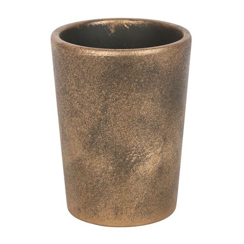 Tree of Life Bronze Terracotta Plant Pot by Lisa Parker, featuring a stunning bronze finish and intricate design.