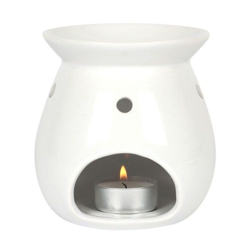Queen Bee Wax Melt Burner Gift Set features a ceramic burner and Vanilla Honey wax disc for long-lasting fragrance.