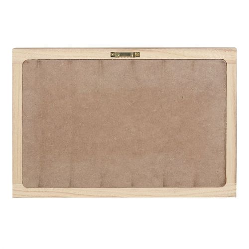 Hello Autumn Wooden Frame Sign beautifully enhances home decor, featuring a painterly design and light wooden frame.