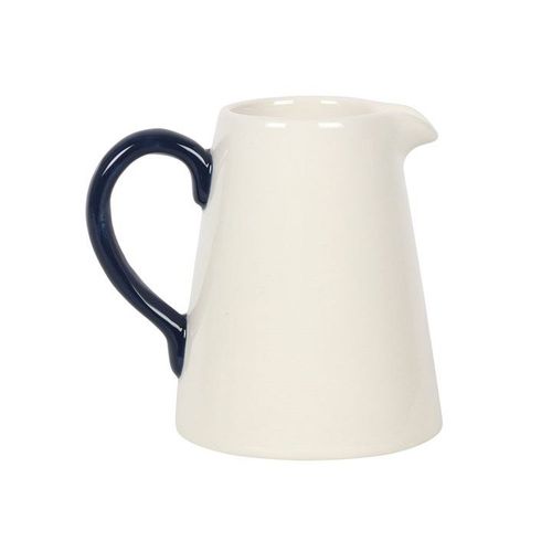 Nautical 12cm Starfish Flower Jug in cream and ocean blue, perfect for seaside-inspired decor and coastal blooms.