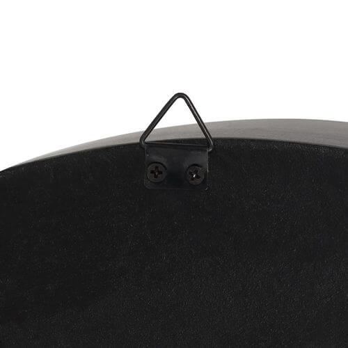 Black lightweight Crescent Moon Shelf, ideal for trinkets, adding charm to any room with stylish design.