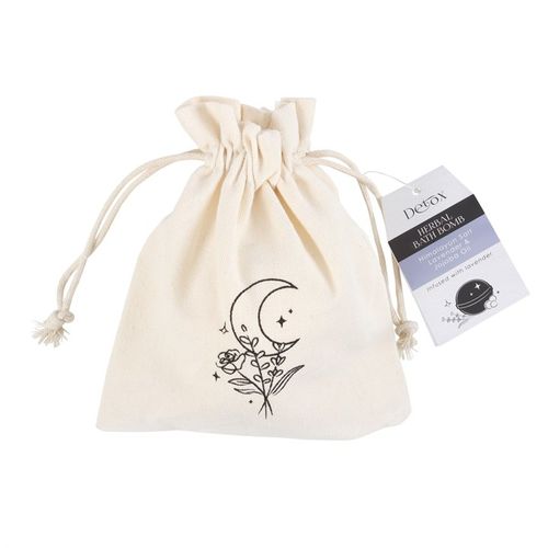 'Tox' Herbal Lavender Bath Bomb in a beautifully designed pouch, perfect for a relaxing detox bath experience.
