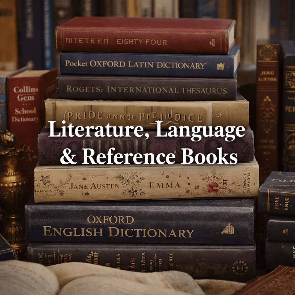 literature language reference books collection