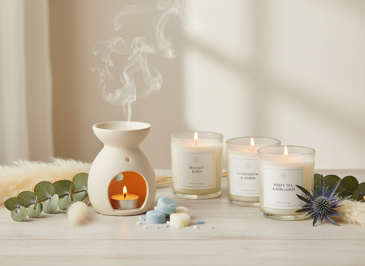 home fragrance candles wax melts collection