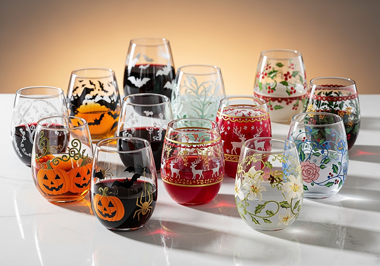 Stemless Wine Glasses | Perfect for Every Celebration