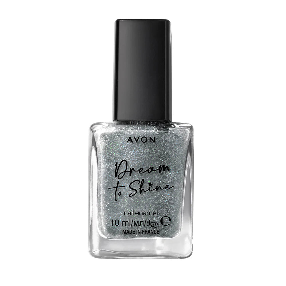 AVON DREAM TO SHINE NAIL ENAMEL - Choose your Shade enhances your nails with luxurious sparkle and vibrant colour.