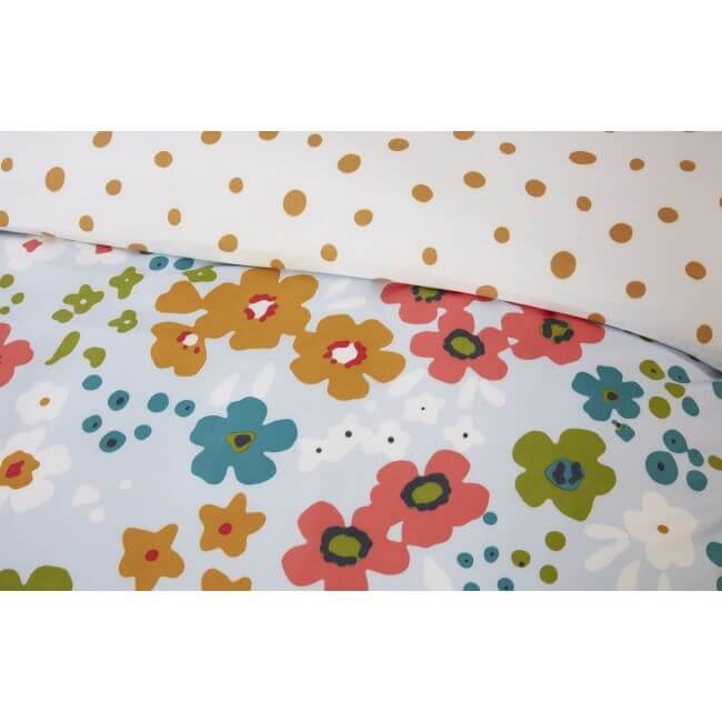 Betty Floral Reversible Single Duvet Cover Set