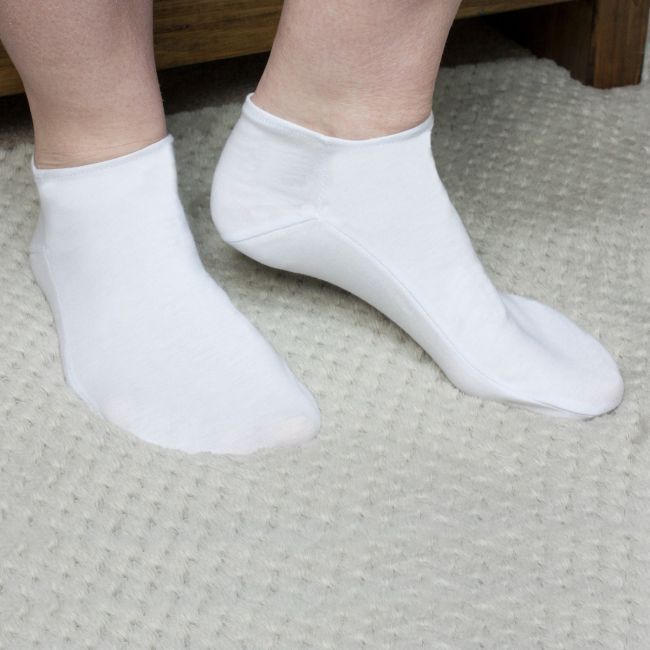 Moisturising Cotton Socks 2 Pairs for Foot Care