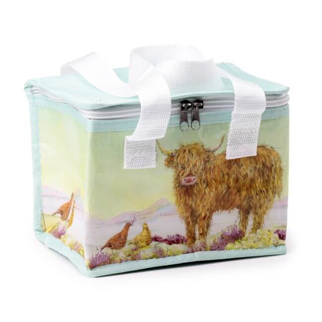 Highland Cow Insulated Lunch Cool Bag