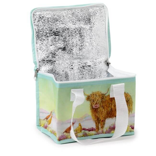 Highland Cow Insulated Lunch Cool Bag