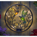 Solar Hummingbird Garden Wall Light 32cm – Outdoor Décor 2