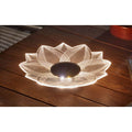 Solar Lotus Flower Garden Lights Set of 2 2