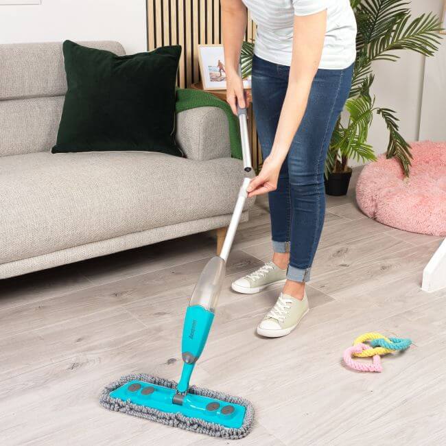 Anti Bac Pet 2 in 1 Spray Mop with Reusable Pads