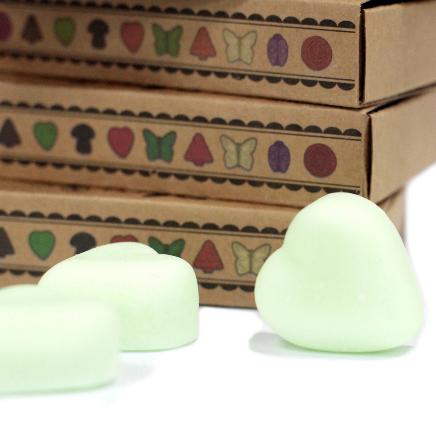Box of 6 Wax Melts - Watermelon Fresh Scented Delight, perfect for a vibrant home fragrance experience.