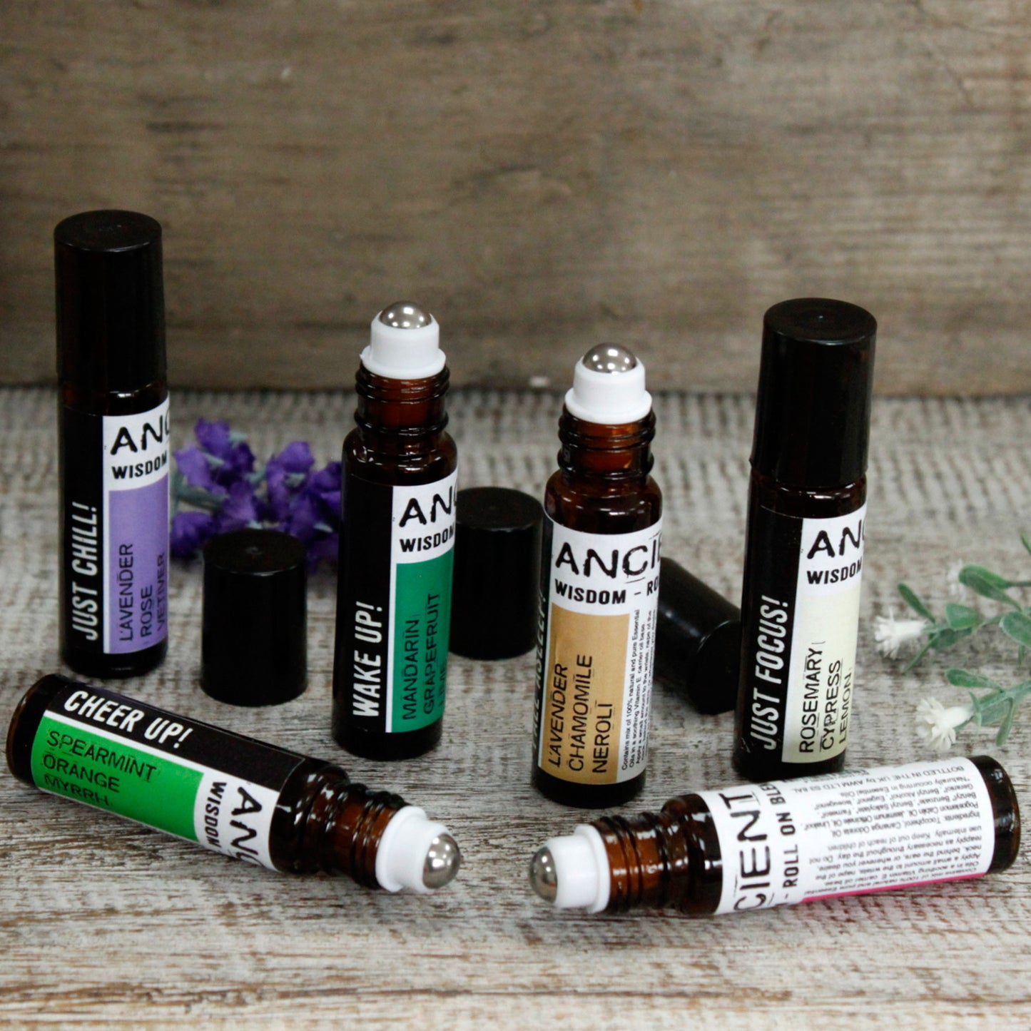 Roll-Ons Essential Oil Blends Choose Your Fav Aromatherapy