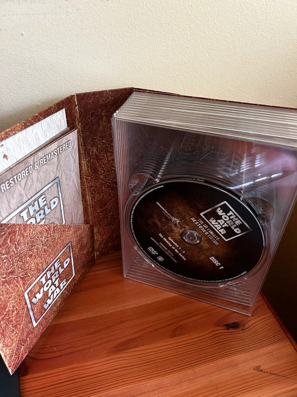The World At War (Box Set) (DVD) showcases the iconic documentary series with stunning visuals and powerful storytelling.