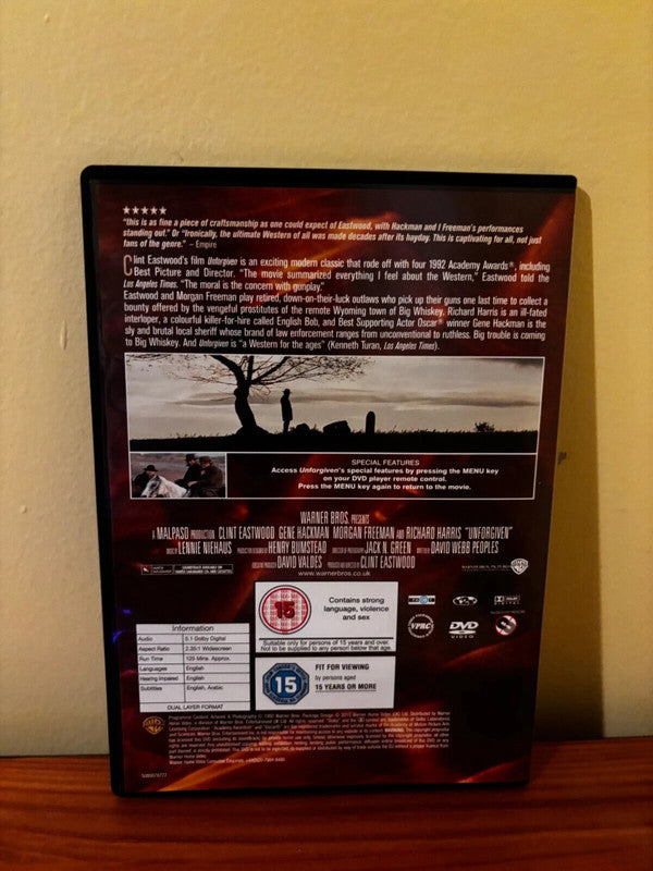 Clint Eastwood: Westerns x3 Films DVD set showcases three iconic films from the legendary director and actor.