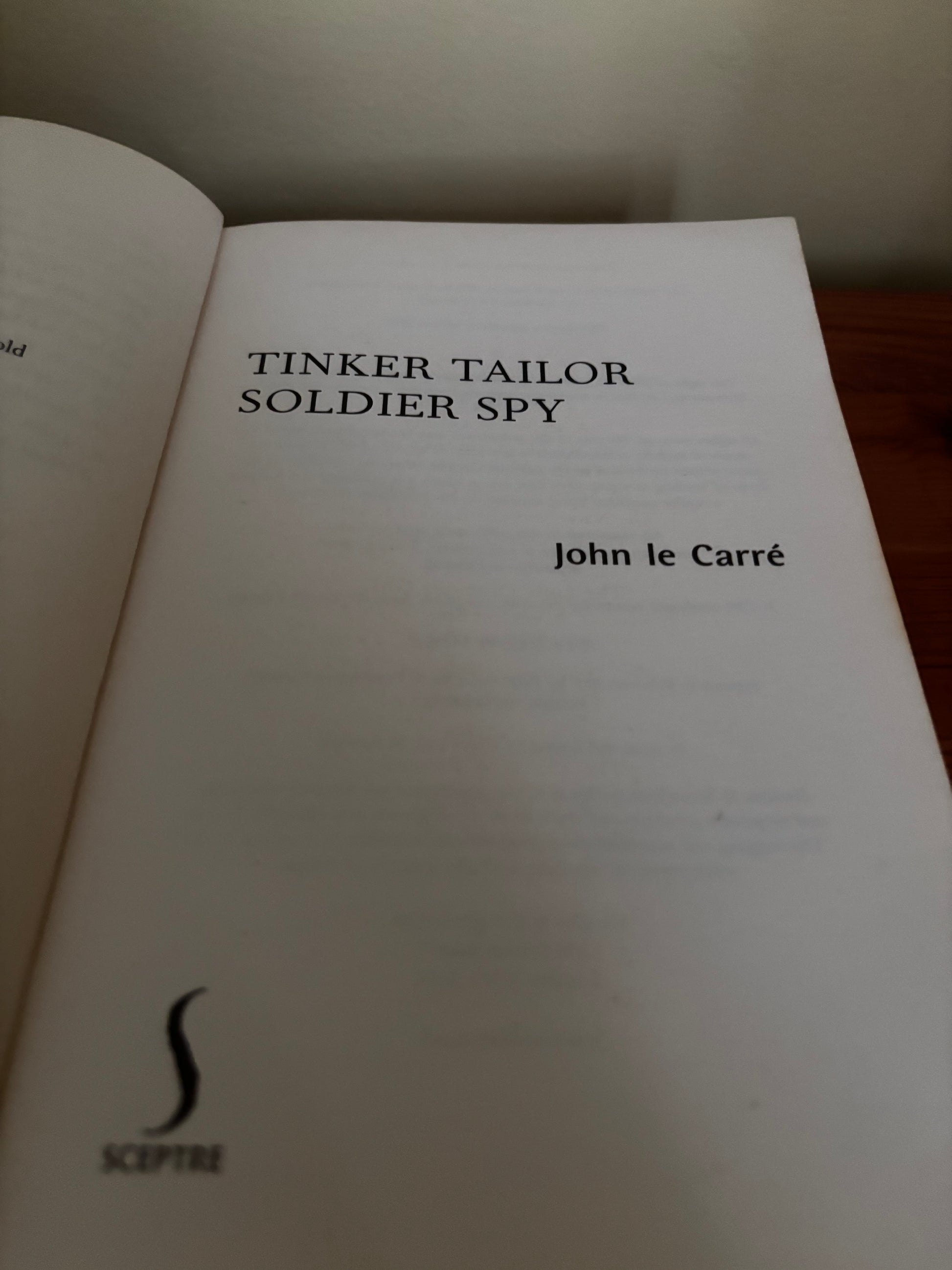 Tinker Tailor Soldier Spy Paperback – 1 Jan. 2011 by John le Carré reveals Cold War espionage intricacies.
