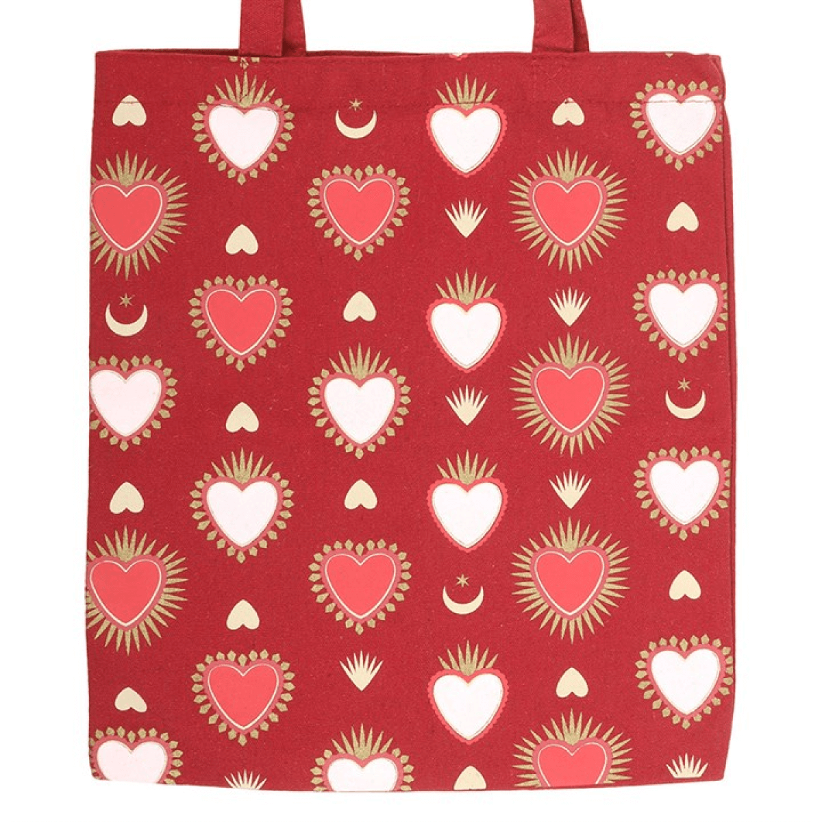 Sacred Heart Print Tote Bag