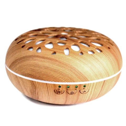 Oslo Atomiser - Pebble - USB - Colour Change - Timer, features a stylish design and LED lights for a fragrant mist.