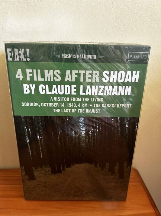 Discover the profound narratives in the 4 Films After Shoah (DVD) 2-disc collection by Claude Lanzmann.