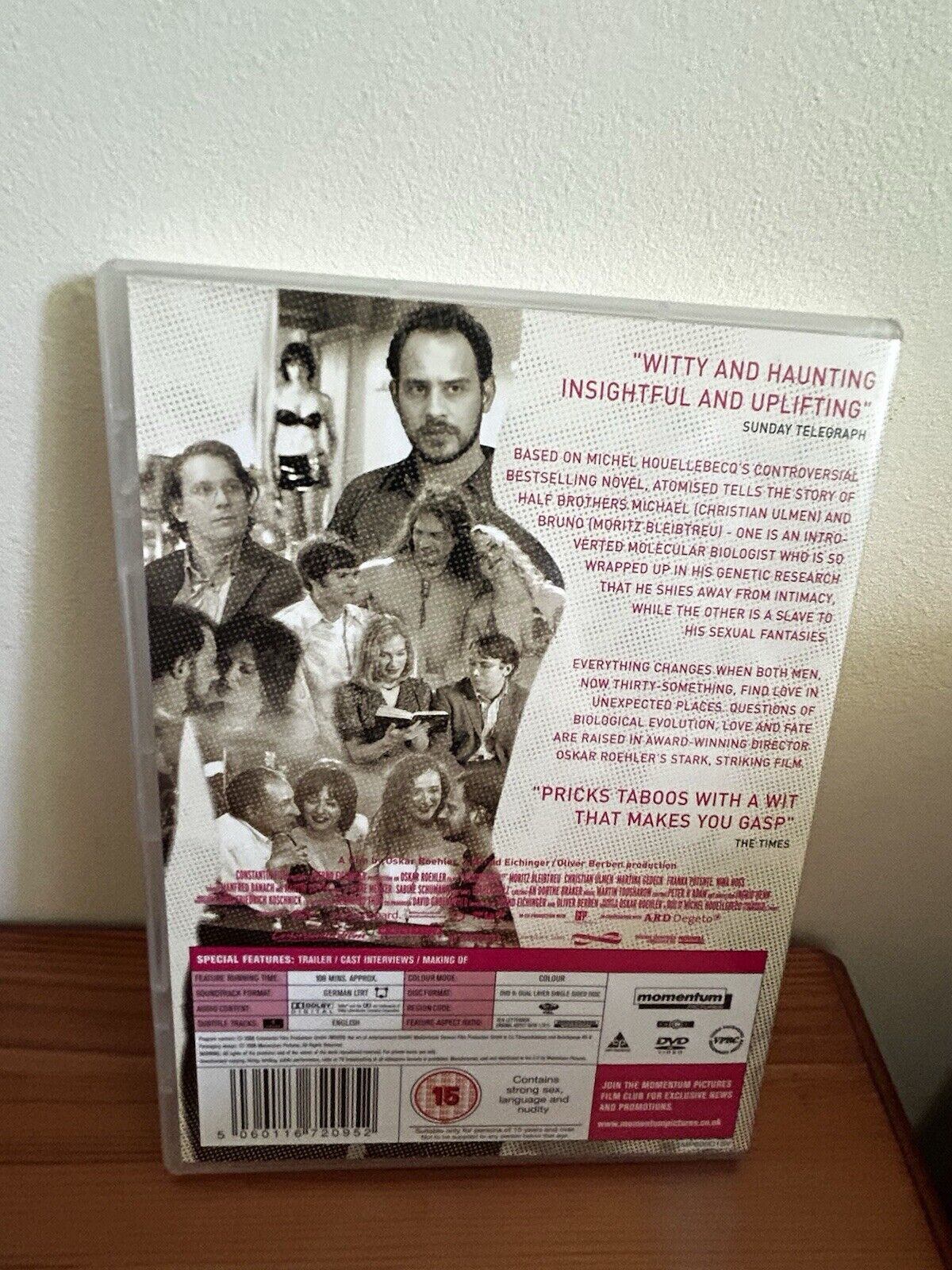 Atomised DVD (2006) Moritz Bleibtreu showcases the gripping drama of modern relationships at [Store Name].