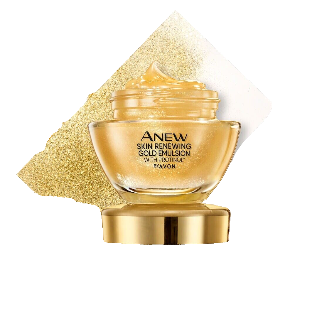 Avon Anew Skin renewing Gold Emulsion with Protinol™