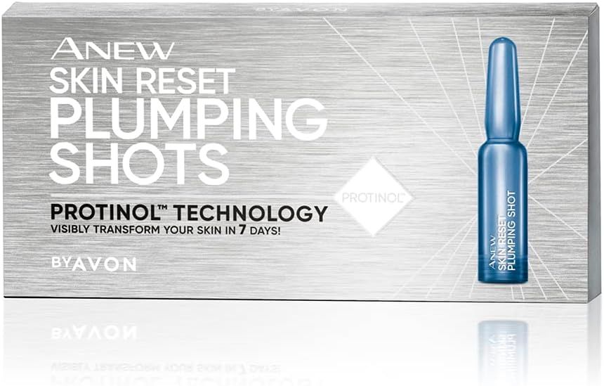 Avon Anew Skin Reset Plumping Shots Pack of 7 x 1.3ml