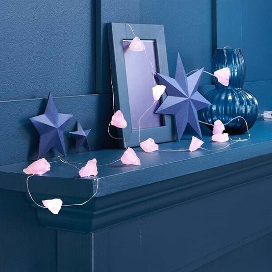 Transform your home with the enchanting Avon Crystal String Lights, creating a warm and cosy atmosphere.