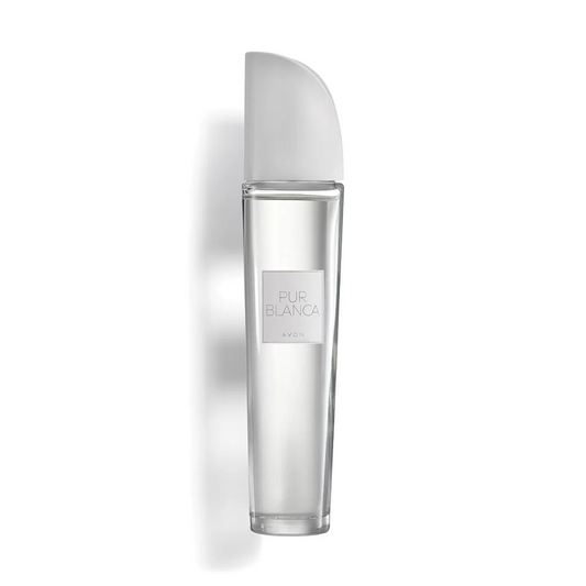 Avon Pur Blanca EDT for Her, a delicate fragrance with White Freesia and Musk, perfect for the modern woman.