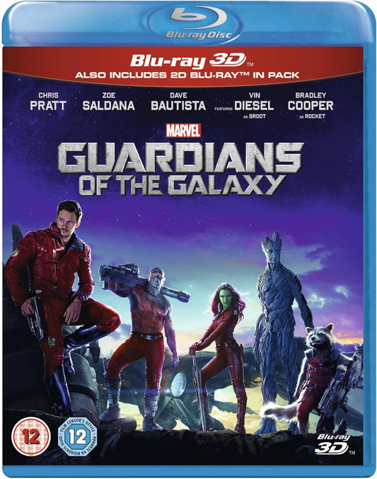 Guardians Of The Galaxy (Blu-Ray 3D) (2D Blu-Ray) features epic characters in a thrilling intergalactic adventure.