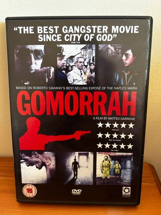 Experience the gripping thriller Gomorrah, 2009 (DVD), exploring Naples' mafia underworld. Available now at our store.