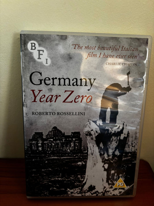 Germany Year Zero DVD 2015 Directed By Roberto Rossellini Classic Film Edition showcases post-war Italy's stark realities.