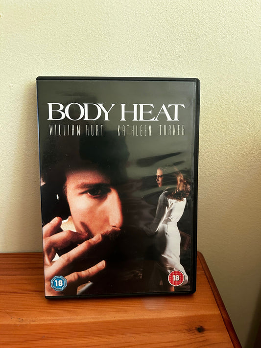 Body Heat [DVD] [1981] showcases William Hurt and Kathleen Turner in this classic film noir drama.