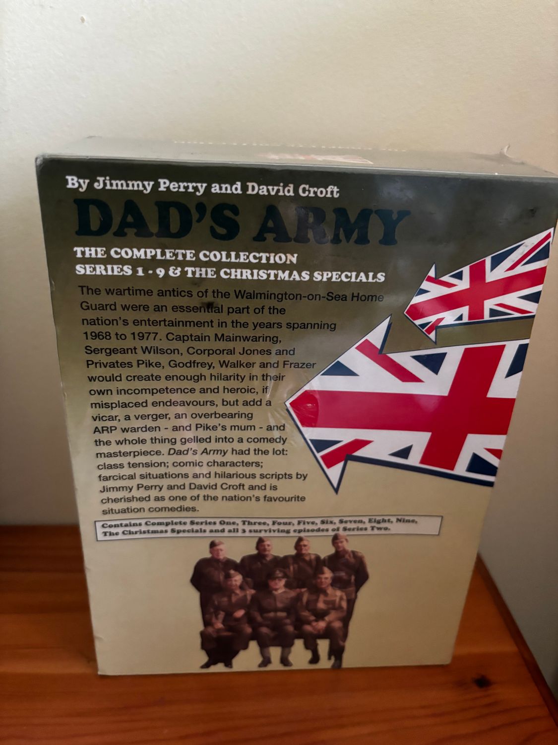Dad's Army 1-9 Complete DVD Collection [14 Discs] Boxset showcasing classic British comedy. Perfect for fans!