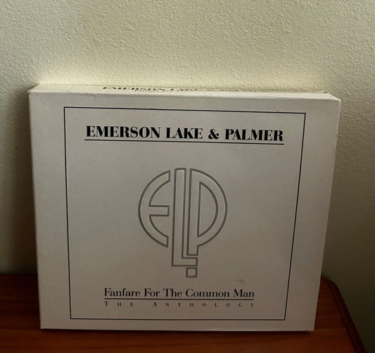 Fanfare for the Common Man by Emerson Lake & Palmer CD showcases a stunning collection of progressive rock masterpieces.