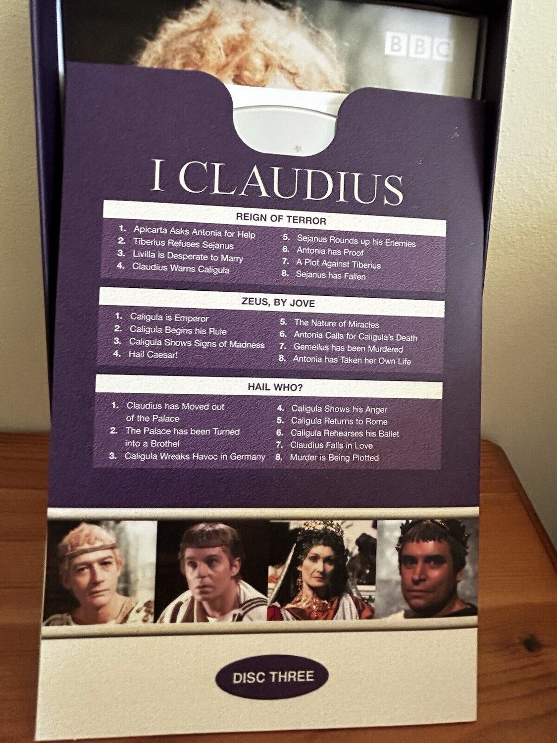 Experience ancient Rome's intrigue with I Claudius (DVD) (2002), a captivating 5-disc historical drama series.