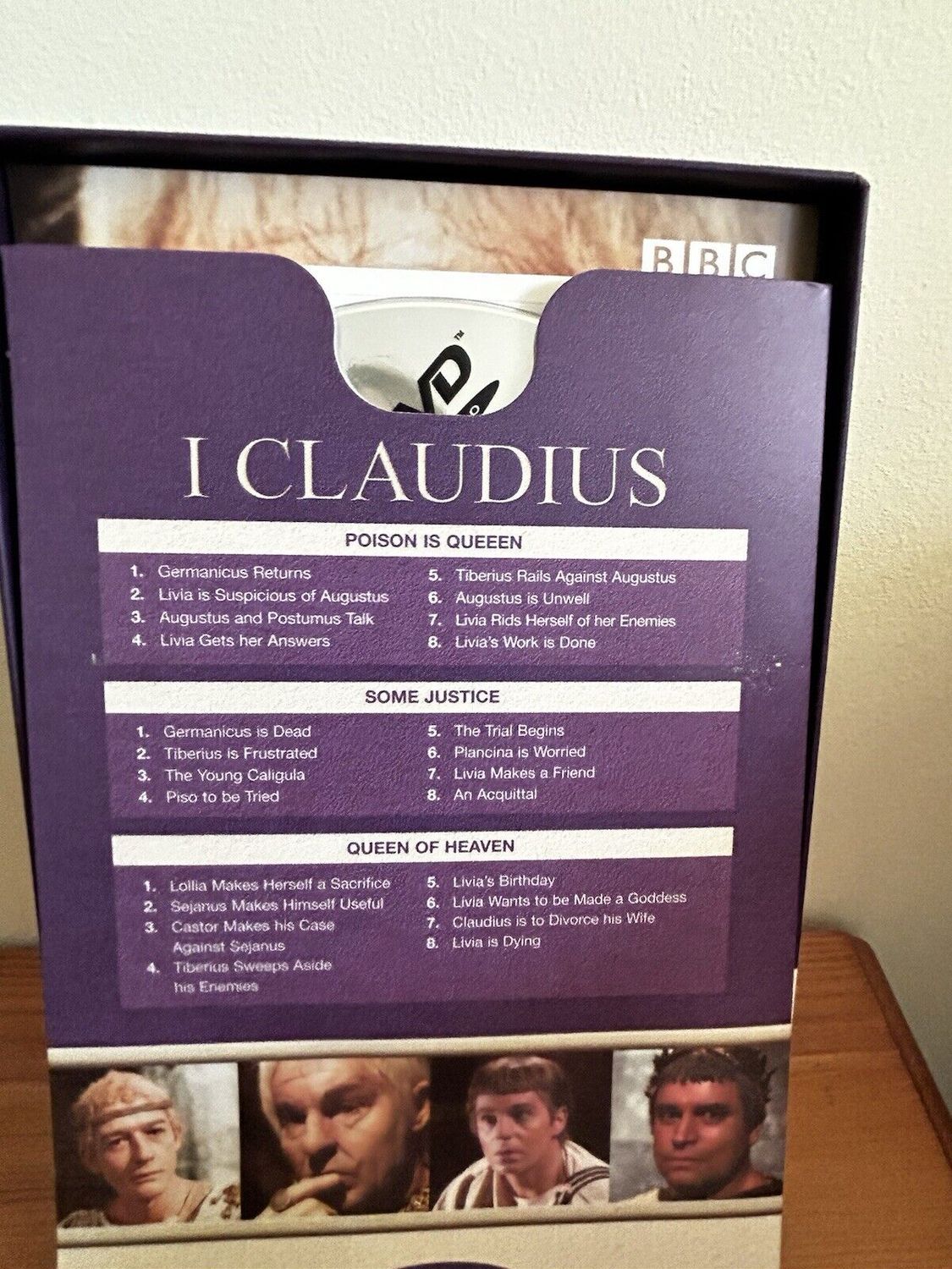 Explore the thrilling episodes of I Claudius (DVD) (2002), a must-have for historical drama enthusiasts.