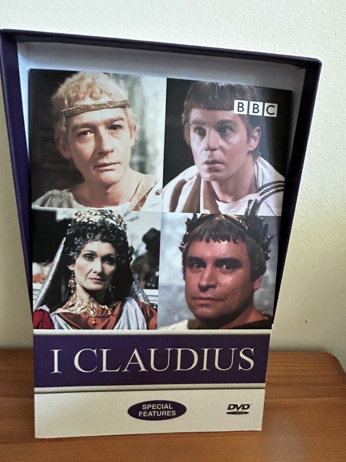 I Claudius (DVD) (2002) showcases iconic scenes from the acclaimed BBC historical drama series.