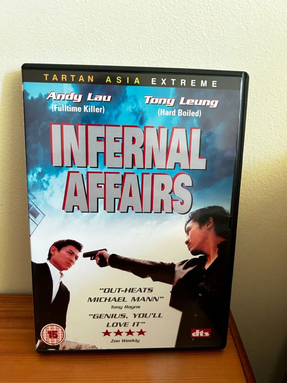 Infernal Affairs - The Trilogy (DVD, 2005) showcases thrilling performances; a must-have from Tartan Asia.